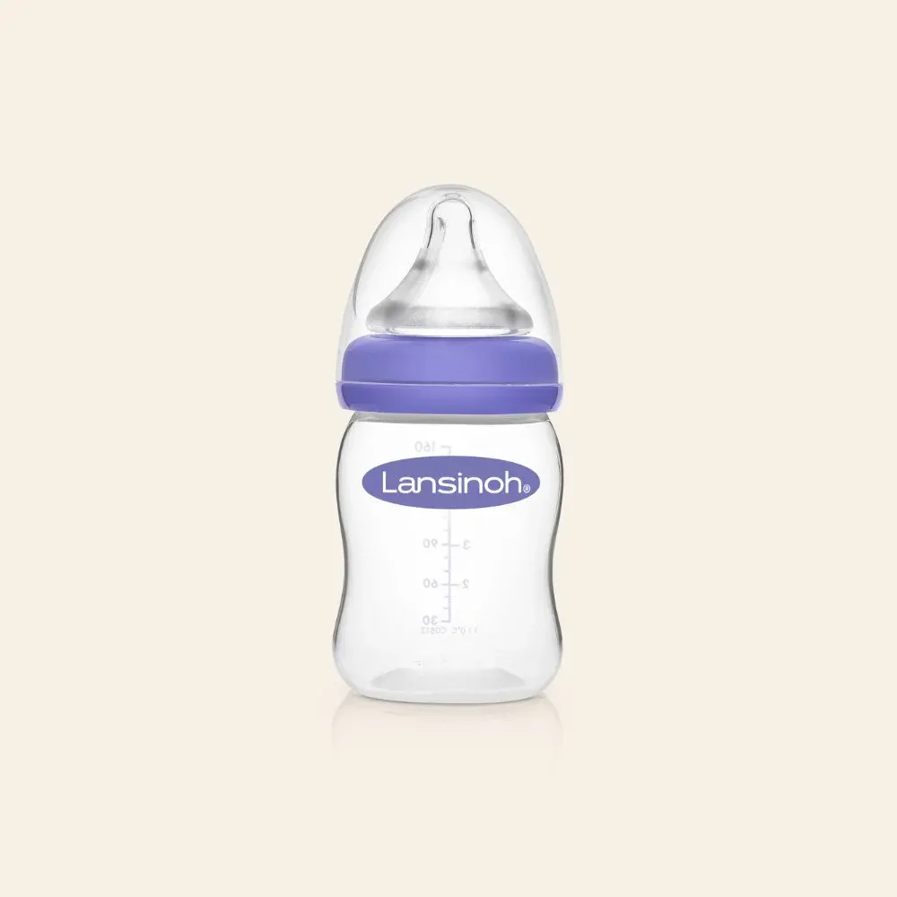 Shop Lansinoh usa Feeding Bottle 160ml with NaturalWave Teat online at best price with free cod in Pakistan