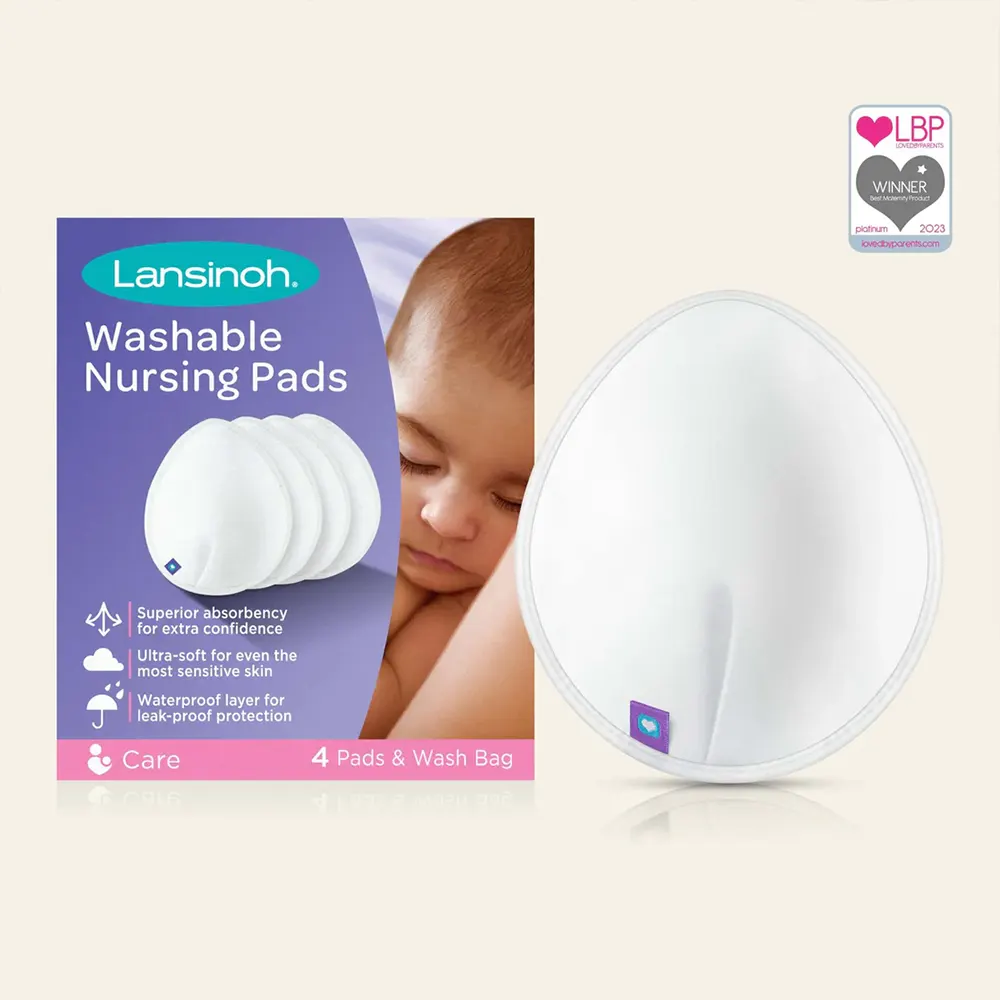 Shop Lansinoh Washable Breast Pads 4 Pcs Pack online at best price with cod in pakistan