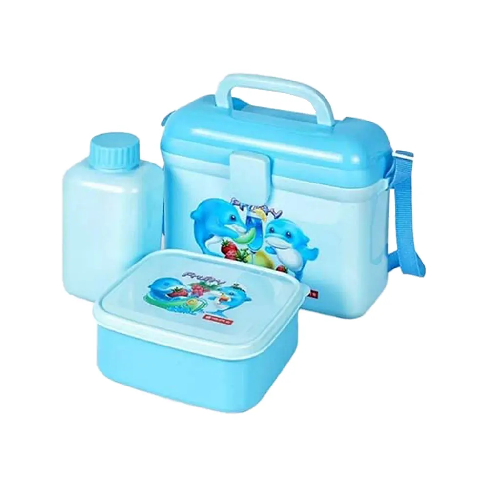 Whats included in Lion Star Pinky School Box - Blue - SB-21