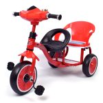 Kids Twin Seater Tricycle – Red