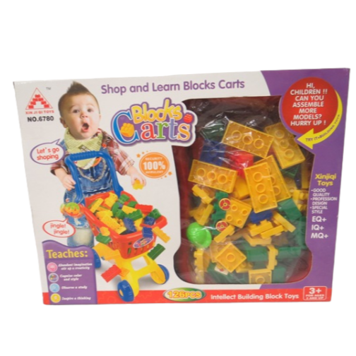 Shop and Learn Blocks Card