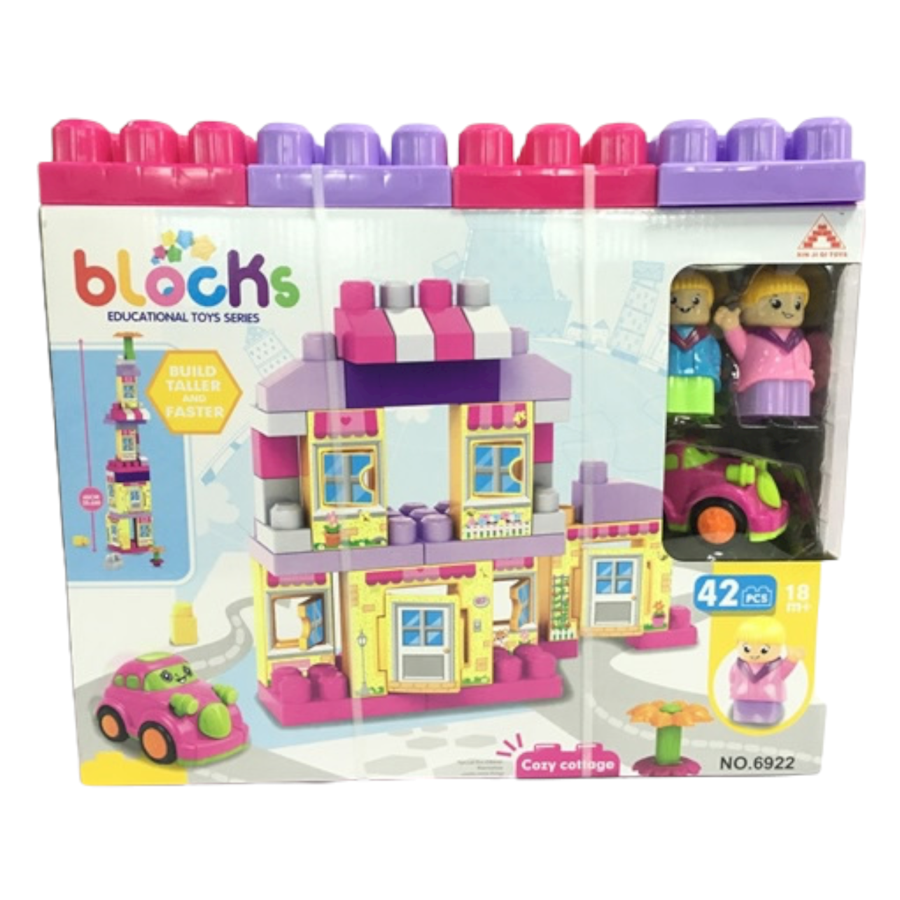 Educational Building Blocks Toy Series - 42 Pcs