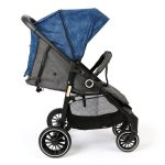 Gold Baby Stroller – Grey