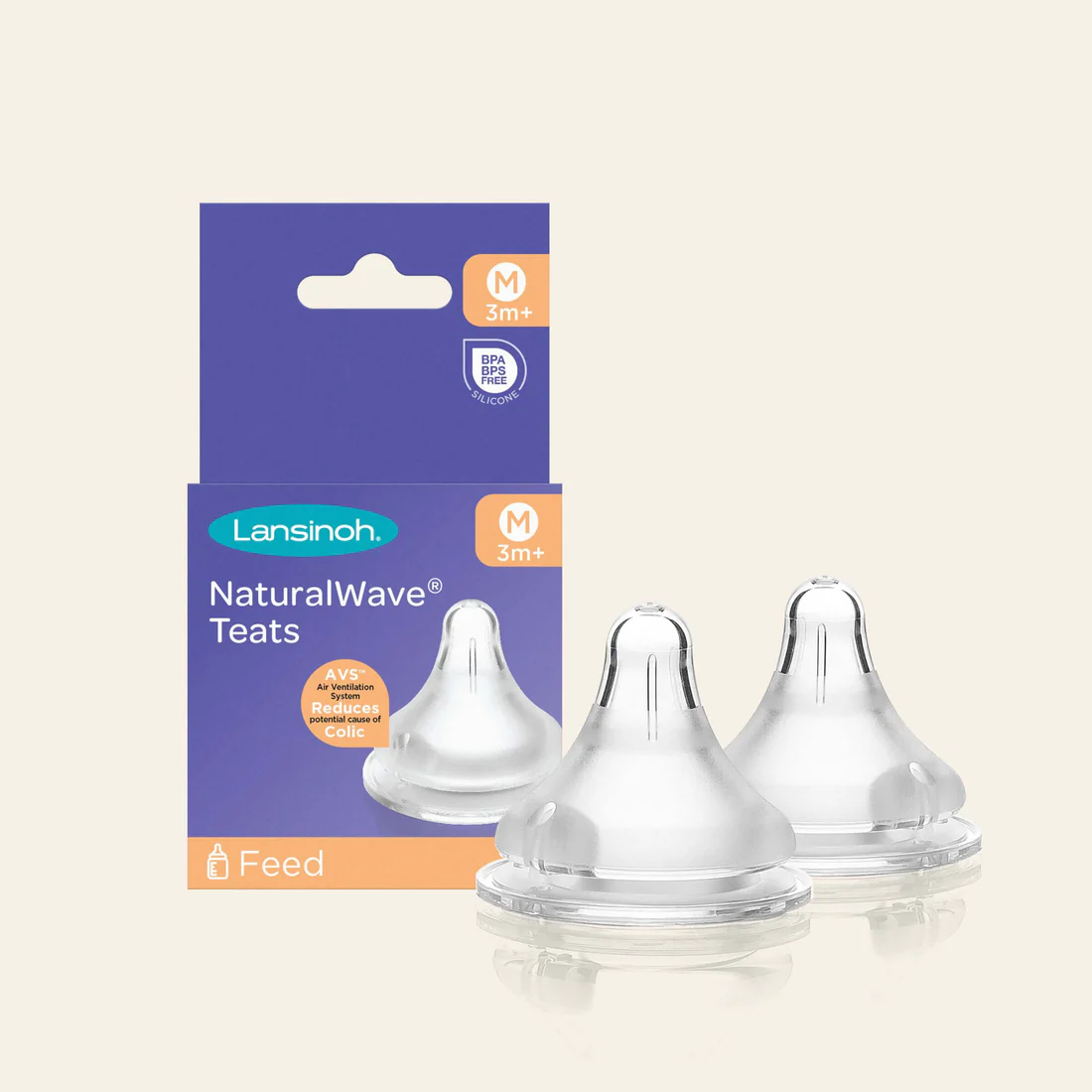 Shop Lansinoh Natural Wave Medium Flow Teats online at best price with cod in pakistan